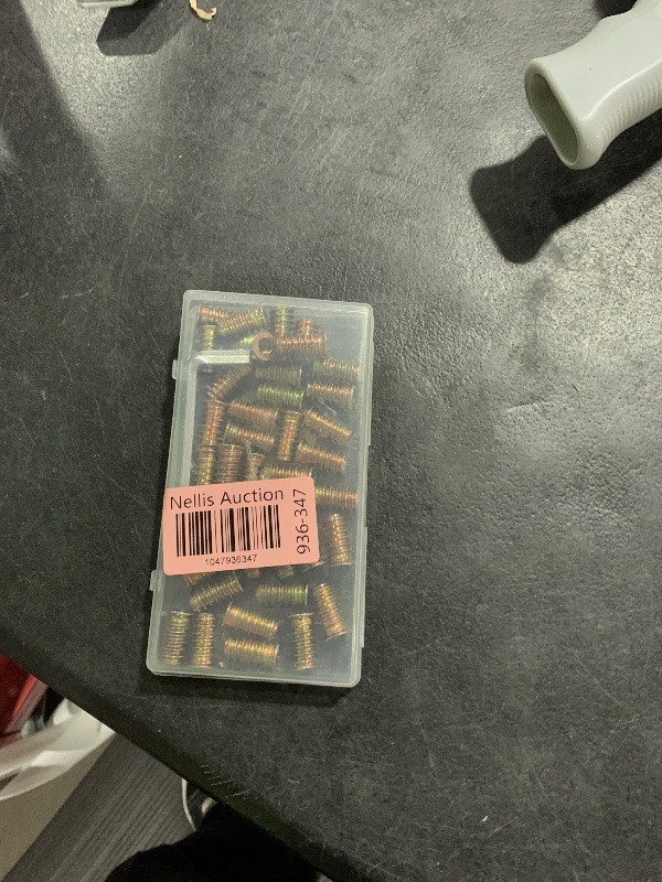 Photo 1 of 40PCS 1/4-20 Threaded Inserts for Wood *20mm, Exceptional Threaded Insert Nuts for Furniture, Wooden Products and Wooden Models