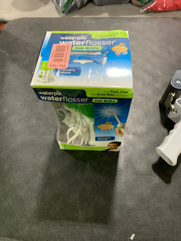 Photo 1 of Waterpik Water Flosser for Kids, Countertop Water Flosser for Children and Braces, WP-260, Green