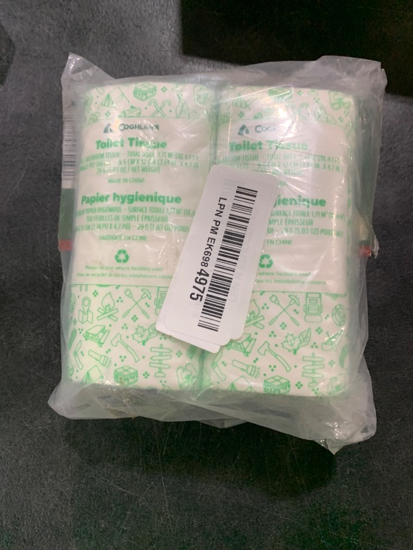 Photo 1 of Coghlan's 9177 Toilet Tissue - 4 Pack