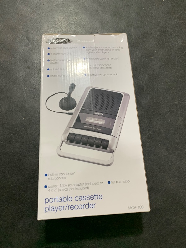 Photo 1 of JENSEN® Cassette Player/Recorder