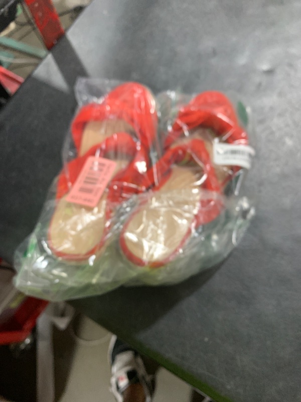 Photo 1 of Womens Slip on Espadrilles Wedge Sandals Slides Platform Bow High Heeled Open Toe Summer Dress Mules Shoes