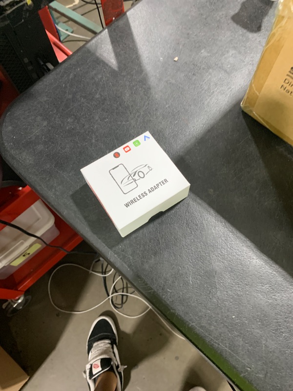 Photo 1 of Wireless Carplay Adapter, Supports Netflix, YouTube, TF Card Plug & Play, Android Auto Wireless Dongle Fits for Factory Wired Car Play Cars