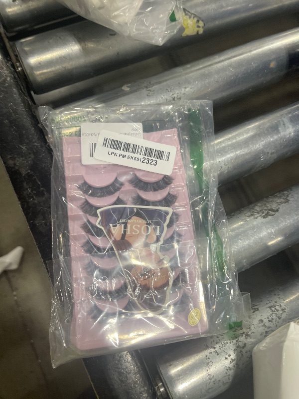 Photo 1 of Losha Eyelashes DD Curl Russian Strip Lashes Wispy False Eyelashes that Like Lash Extensions 10 Pairs Soft Fake Lashes Pack (D03)