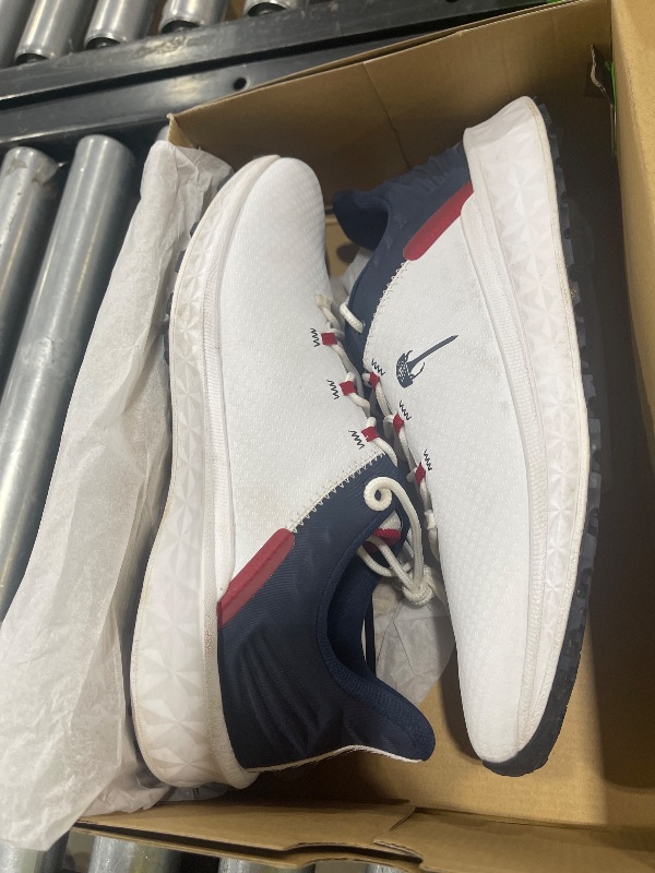 Photo 1 of Callaway Men's La Jolla SL Golf Shoe, Red/White/Blue, 10.5