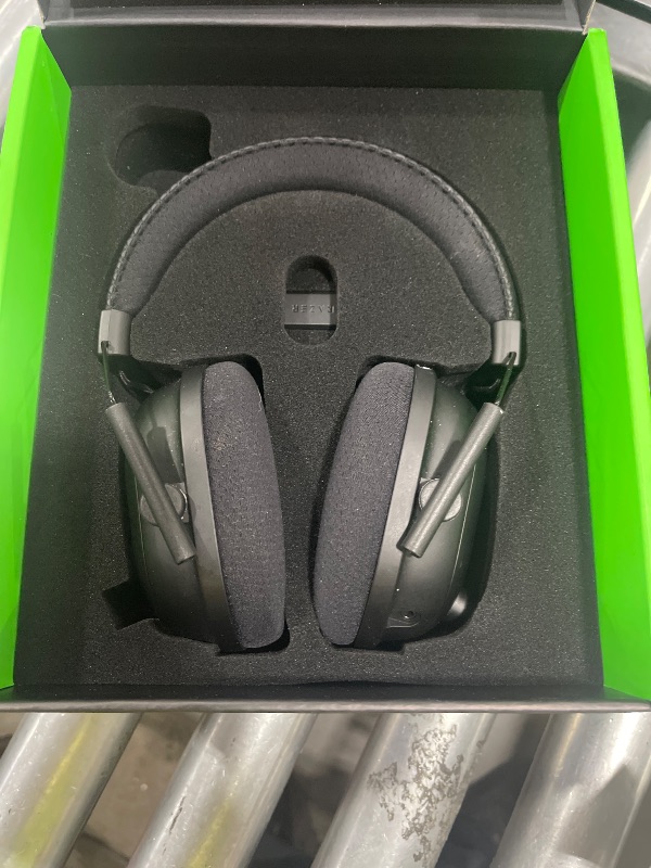 Photo 1 of Razer BlackShark V2 Pro Wireless Gaming Headset for PC, PS5, PS4, Switch, 2.4GHz RF, Bluetooth, Headphone HyperClear Super Wideband Mic, Noise-isolating Earcups, 70hr Battery Life - Black (Renewed)