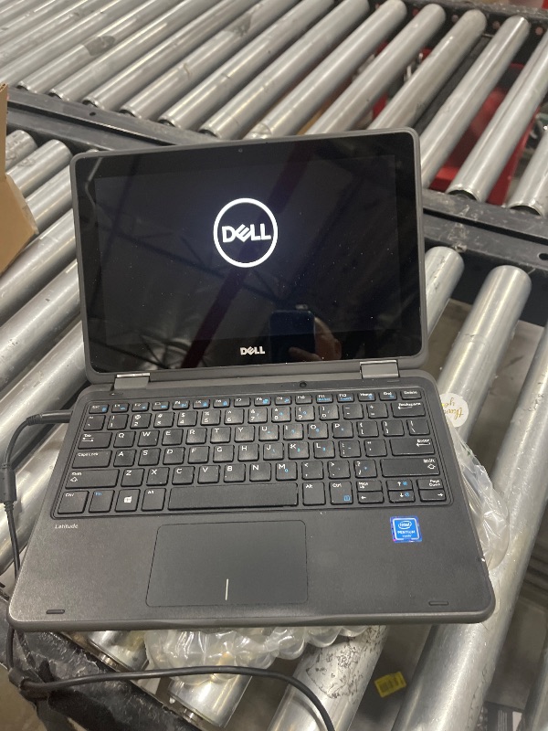 Photo 1 of Dell Latitude 3189 Convertible 2-in-1 Laptop, 11.6" Touchscreen, Intel Pentium N4200 (1.1 GHz), 4 GB RAM, 128 GB SSD, Windows 10 Pro 64-Bit (Renewed)