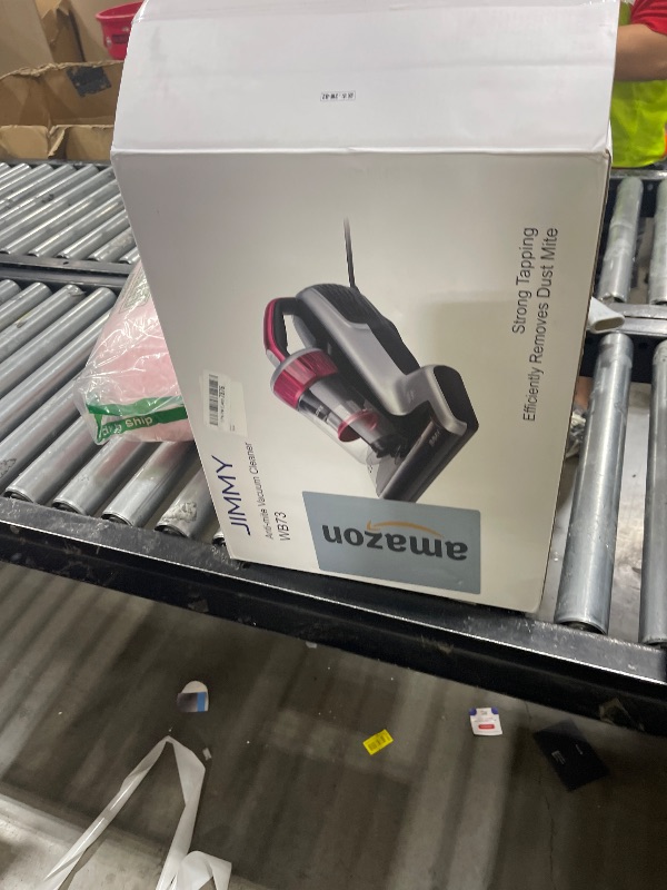 Photo 1 of Jimmy WB73 Mattress Vacuum Cleaner, Pet Hair Vacuum, Bed Vacuum with UV & Ultrasonic, Strong Suction, Dust Recognition and Anti-allergen (WB73, Corded)