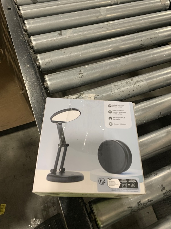 Photo 1 of PIKOY Small Table Lamp Dimmable, Rechargeable+Portable+Foldable Battery Lamps for Home Cordless Table Lamp, Cordless Lamps Rechargeable Light, LED Desk Lamp, Small Table Light, Lampara Recargable