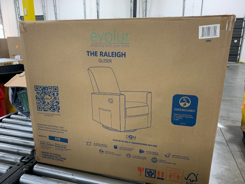 Photo 1 of Evolur Raleigh Basic Glider, Recliner and Rocker in Pink