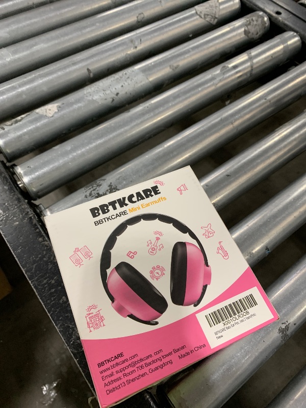 Photo 1 of BBTKCARE Baby Headphones Noise Cancelling Headphones for Babies for 3 Months to 3 Years (Pink)
