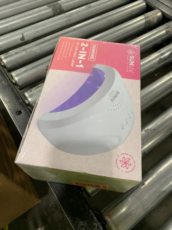 Photo 1 of SUNUV Nail Dryer, UV Light for Gel Nail Polish Professional UV LED Lamp with 3 Timer Settings Art Tools Auto Sensor SUNone Blue