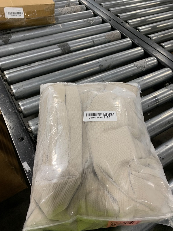 Photo 1 of Bujasso Beige 80% Blackout Curtains with Sheer Overlay Mix and Match Double Layer Thermal Insulated Window Panels 95 inch for Bedroom Beige Drapes with Tiebacks Rod Pocket Back Tab 37" Wx95 Lx2