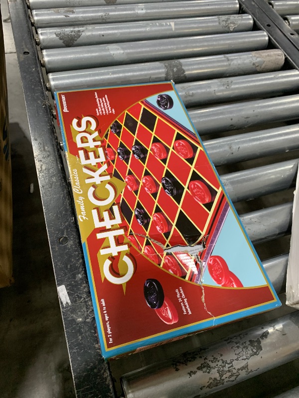 Photo 1 of Family Classics Checkers -- With Folding Board and Interlocking Checkers by Pressman