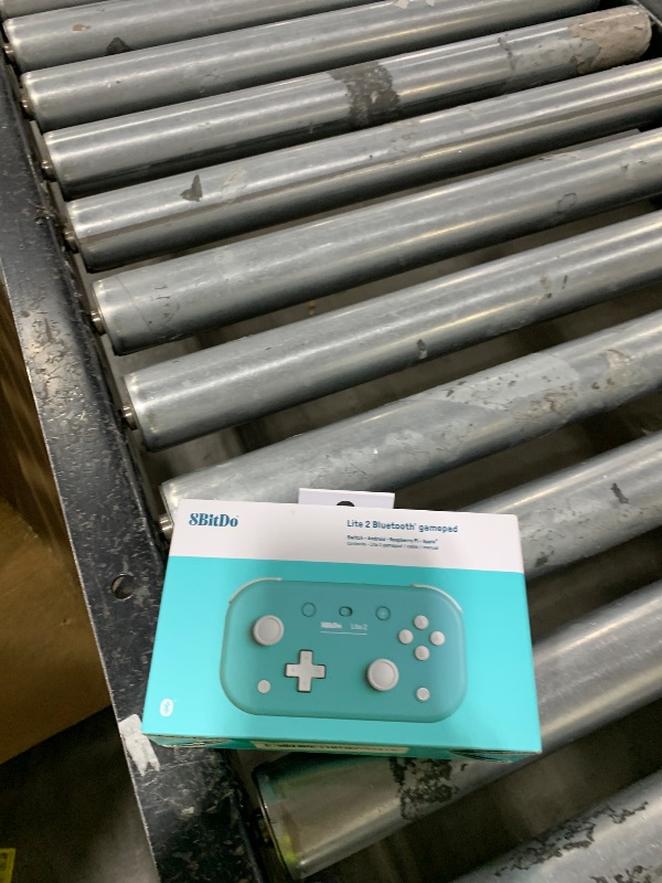Photo 1 of 8Bitdo Lite 2 Bluetooth Controller with Motion Controls, Linear Motors Vibration, Joysticks, Triggers and D-pad, Wireless Gamepad for Switch/Switch 2, Android & Raspberry Pi (Turquoise)