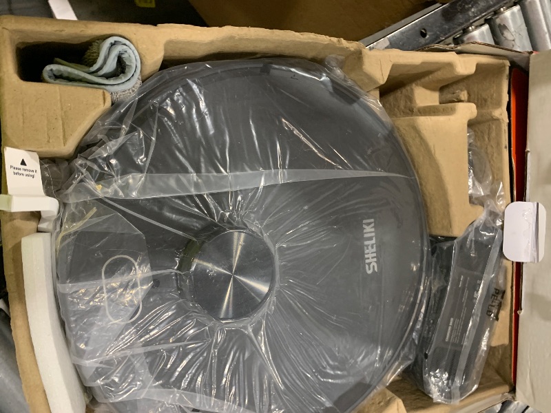 Photo 1 of Robot Vacuum and Mop, Mapping Robotic Vacuums Cleaner with LiDAR Navigation Smart & Strong Suction, WiFi/App/Alexa/Voice Control, Obstacle Avoidance, for Home, Wood/Hard Floors, Pet Hair -Grey