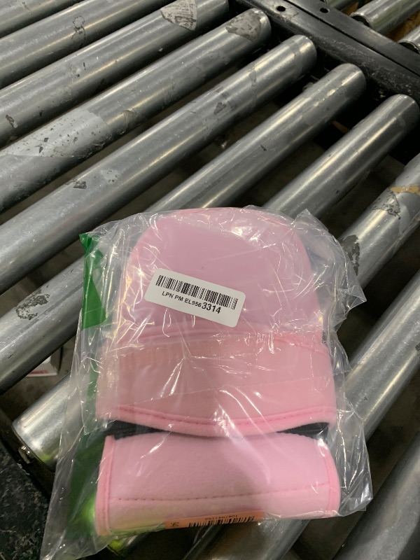 Photo 1 of LETTON Kids Head Support Band for Car Seat, Safe, Comfortable Car Seat Head Neck Relief, Adjustable Child Head Band Strap Headrest for Kids, Pale Pink