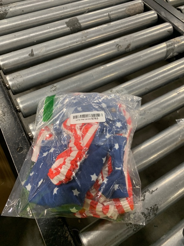 Photo 1 of Aalizzwell 12-18 Months Baby Girls 4th of July Clothes Infant Independence Day American Flag Outfit Stars Stripes USA Clothing Blue