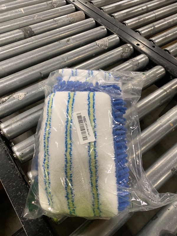 Photo 1 of 3 Pack Mop Heads Replacements for Ocedar Dual-Action Microfiber Flip Mop, Double Sided Mop Replace Head Mop Refills with Microfiber & Chenille for Dry Wet Use, Reusable, Machine Washable