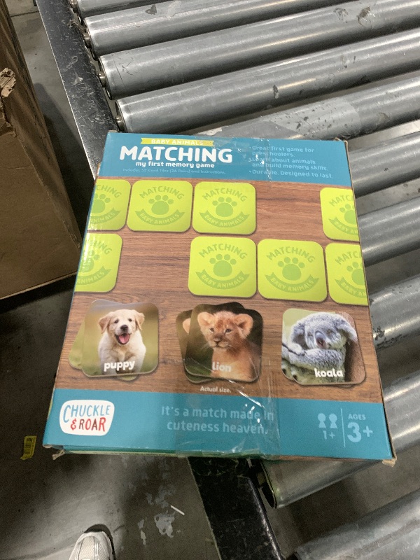 Photo 1 of Chuckle & Roar - Matching Game Baby Animals - Board Game for Kids 3 and up - Concentration Skill Development for Toddlers - Ages 3 and Up