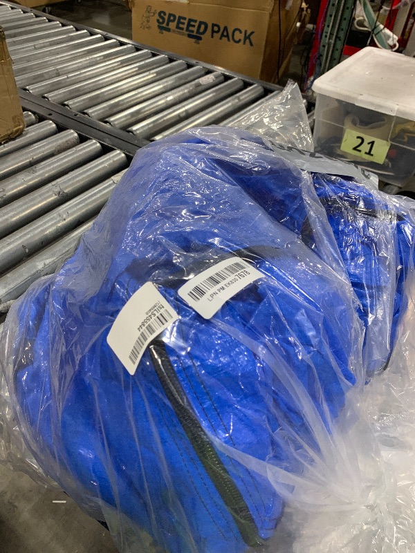 Photo 1 of BETU Mattress Bags for Moving, Mattress Protector Waterproof Mattress Cover Queen Size Storage Bags with 8 Heavy-Duty Handles and Zipper for Bed Extra Thick Large Reusable (82"x62"x15" Blue)