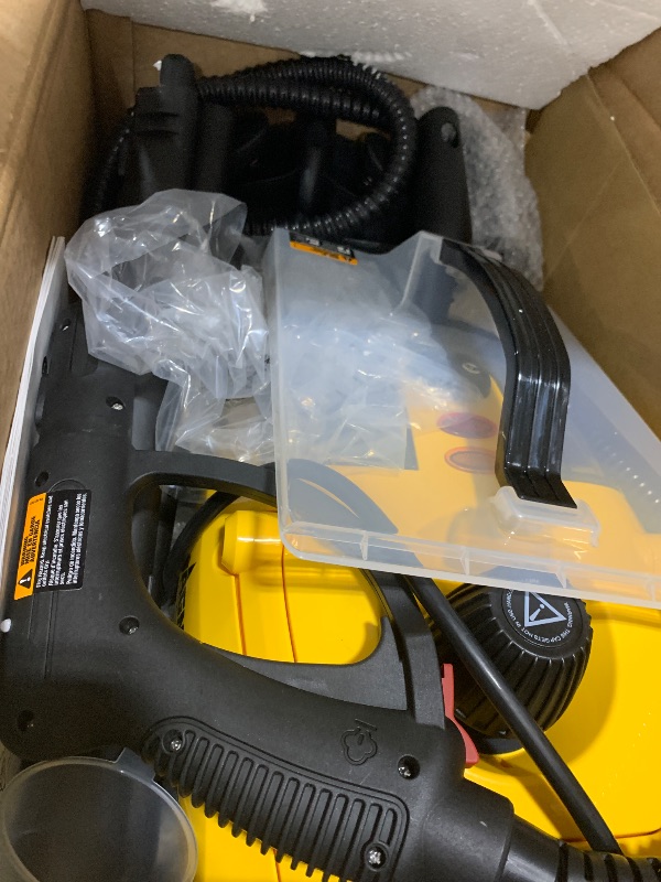 Photo 1 of Wagner Spraytech 0282014 915e On-Demand Steam Cleaner & Wallpaper Removal, Multipurpose Power Steamer, 18 Attachments Included (Some Pieces Included in Storage Compartment) For Floor