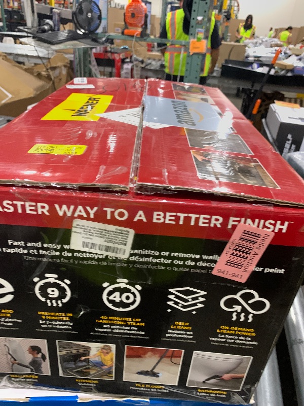 Photo 1 of Wagner Spraytech 0282014 915e On-Demand Steam Cleaner & Wallpaper Removal, Multipurpose Power Steamer, 18 Attachments Included (Some Pieces Included in Storage Compartment) For Floor