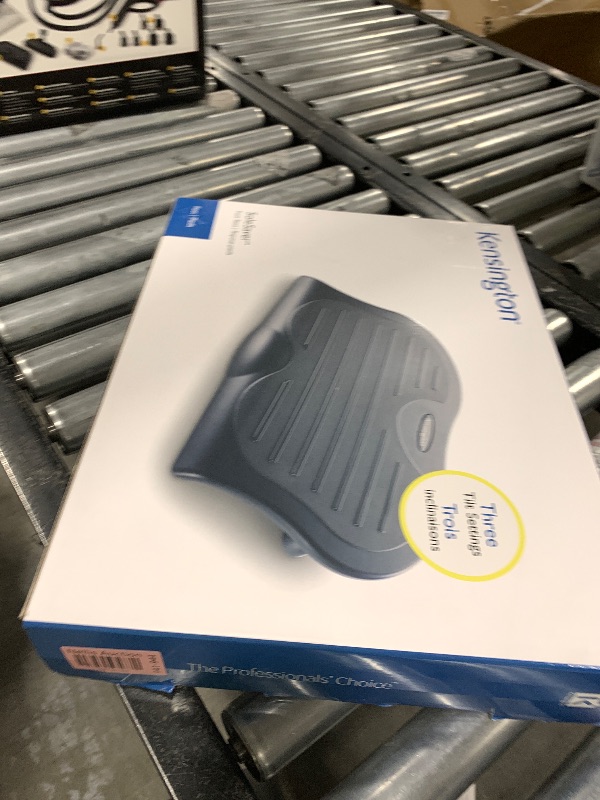 Photo 1 of Kensington SoleSaver Adjustable Footrest (K56152US) Gray