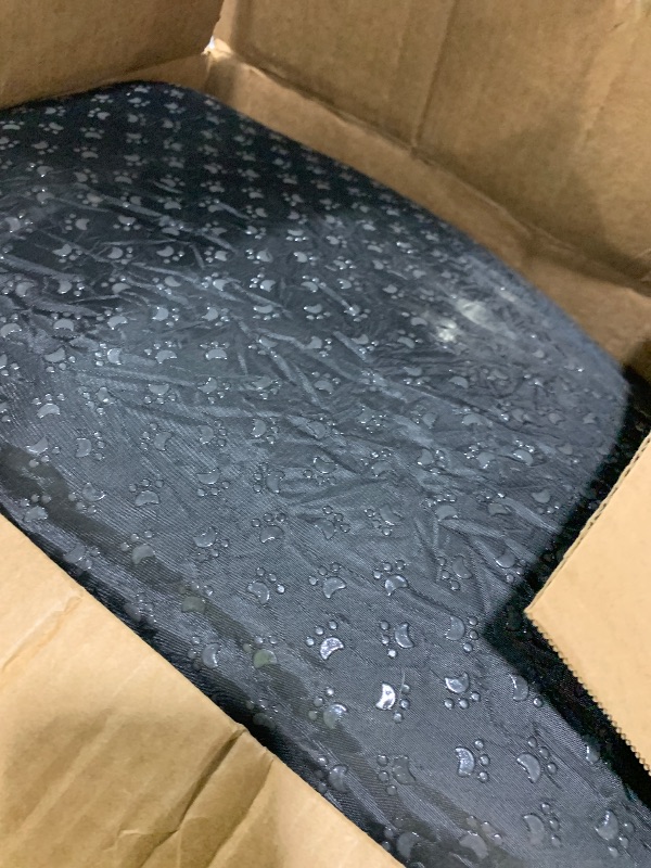 Photo 1 of Youvee Dogs Car Seat and Bed 2 in 1,Pet Car Bed for 2 Small or 1 Medium/Large Dog up to 60 lbs,Dog Booster for car Back Seat,Safety,Comfortable,Storage Pocket,Fully Detachable and Washable(Black)