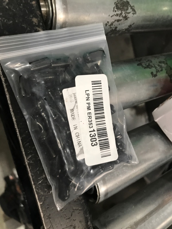 Photo 1 of Jamiikury 60PCS Screw Thread Protectors 6.5mm ID Rubber End Caps, Vinyl Flexible End Caps Round Tube Bolt Cap (Black, 60PCS)