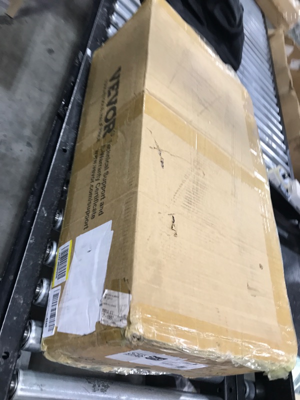 Photo 1 of VEVOR Trailer Dolly, 500lbs Tongue Weight Capacity, 13 inch-23.2 inch Height Adjustable Trailer Mover Dolly, 9-inch Pneumatic Rubber Tire, Manual or Electric Wrench Drive, for Moving RV Trailer