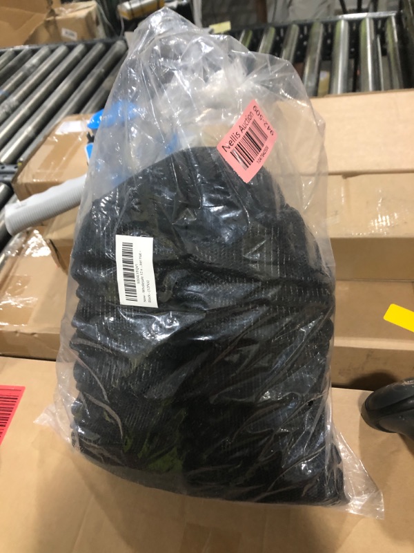 Photo 1 of OTTO Wholesale 12 x Polyester Foam Front 5 Panel High Crown Mesh Back Trucker Hat - Black - (12 Pcs)