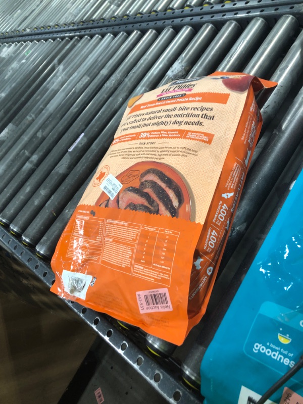 Photo 1 of Merrick Lil’ Plates Premium Grain Free Dry Dog Food For Small Dogs, Real Texas Beef And Sweet Potato Kibble - 12.0 lb. Bag