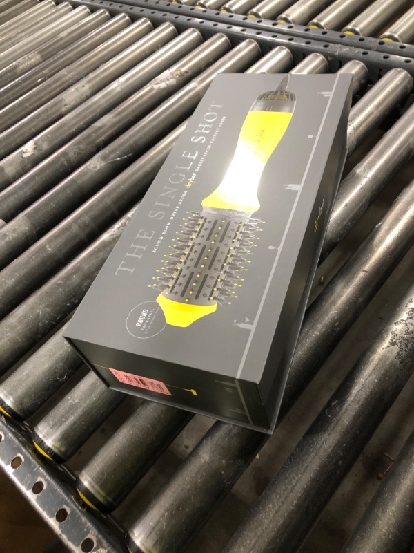 Photo 1 of Drybar The Single Shot Round Blow-Dryer Brush – Smooth, Shiny Hair with Volume and Less Frizz – Salon Styling Brush for Faster Blowouts