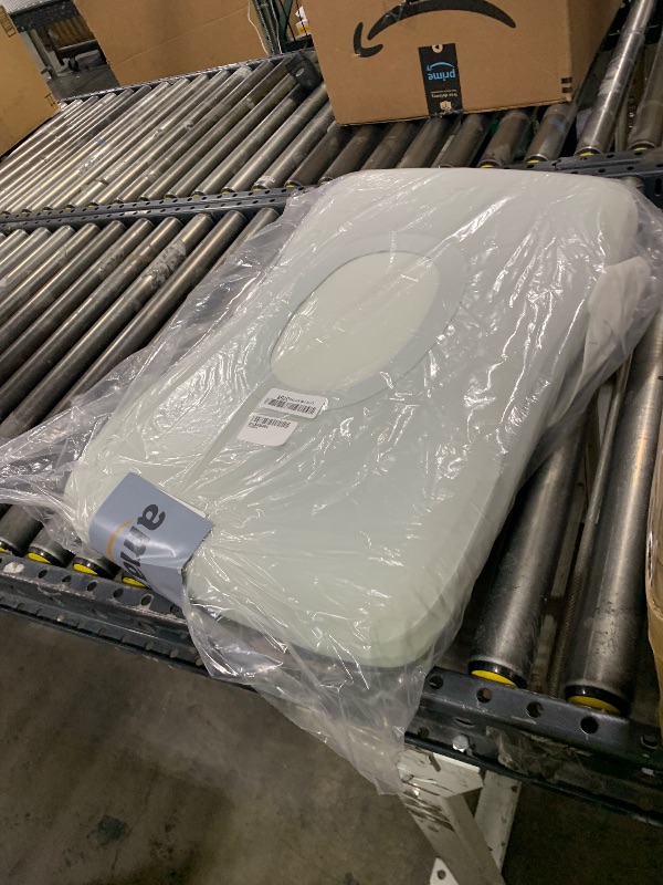 Photo 1 of C CUSHION LAB Deep Sleep Pillow, Patented Ergonomic Contour Design for Side & Back Sleepers, Orthopedic Cervical Shape Gently Cradles Head & Provides Neck Support & Shoulder Pain Relief - Calm Grey