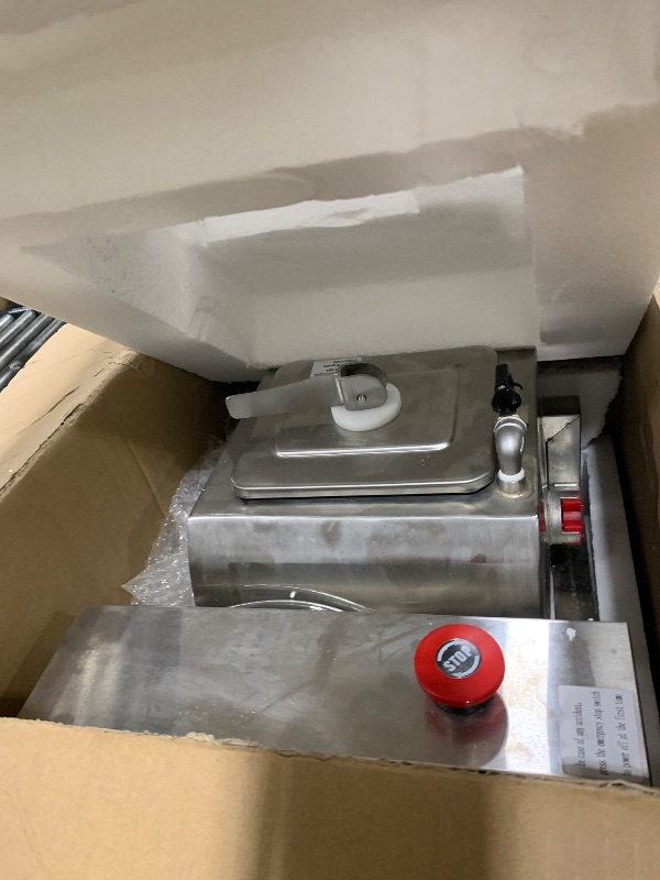 Photo 1 of VEVOR Meat Tumbler Marinator, 10L Vacuum Tumbler Marinating Machine with Automatic Bidirectional Rotation, Stainless Steel Vacuum Curing Machine for Chicken Steak Pork, Home & Commercial Use