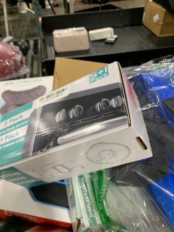 Photo 1 of Mom's Choice Gold Awards Winner - Stove Knob Covers for Child Safety (5 + 1 Pack) Double-Key Design and Upgraded Universal Size Gas Knob Covers Clear View Childproof Oven Knob Covers for Kids and Pets