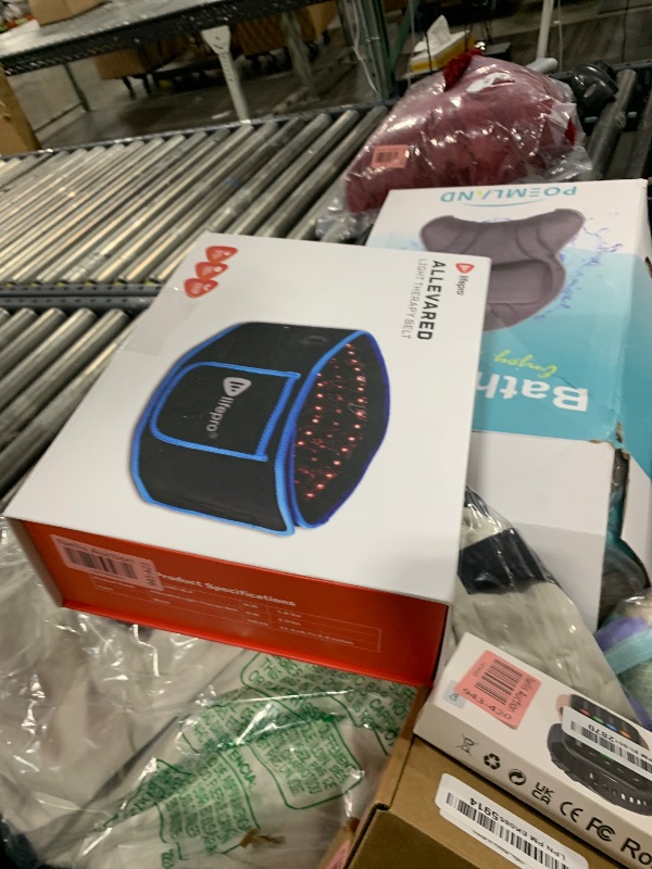 Photo 1 of Lifepro Red Light Therapy Belt - 660nm & 850nm Near Infrared & Red Light Therapy for Body, Relaxing Muscle, Inflammation, Improve Circulation