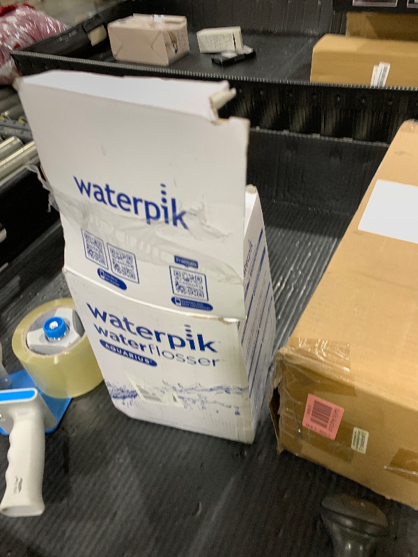 Photo 1 of Waterpik Aquarius Water Flosser For Teeth Cleaning, Gums, Braces, Dental Care, Electric Power With 10 Settings, 7 Tips For Multiple Users And Needs, ADA Accepted, White WP-660, Packaging May Vary