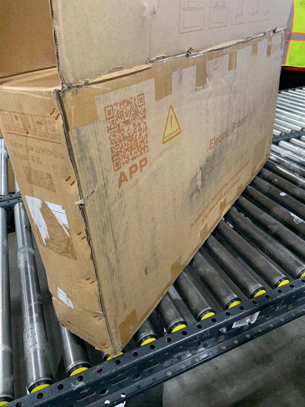 Photo 1 of Qlaway 8.5" E Scooter for Adults Aluminum Alloy Frame 20 MPH 350W Motor 281WH Battery, Motorized Scooter Up to 20 Miles Range, Foldable Bearing 265 LBS/APP Control