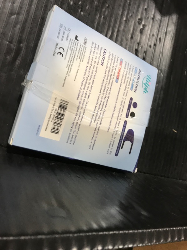 Photo 1 of Hilph Foot & Toes Ice Pack Wrap for Broken Toes & Surgery Recovery, Wearable Forefoot Gel Ice Pack Cold Therapy Ice Sock with Strap for Hammer Toe, Injuries, Gout, Single Blue