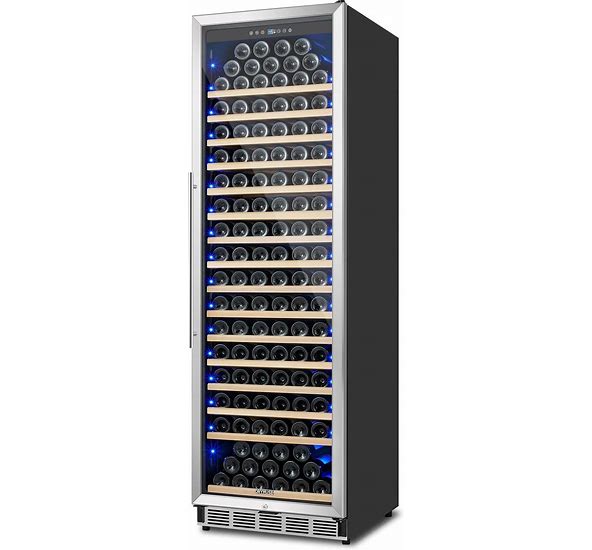 Photo 1 of ORYMUSE Large 200 Bottle Wine Fridge - 24 Inch Wine Cooler Refrigerator, Freestanding And Built-In Design, Upgraded Compressor Cooling, Intelligent
