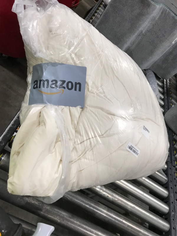 Photo 1 of Bedsure Oversized King Size Comforter Set, Light Beige Soft Prewashed Bedding for All Seasons, 3 Pieces GentleSoft™ Bed Set, 1 Lightweight Comforter (120"x98") and 2 Pillowcases (20"x36")