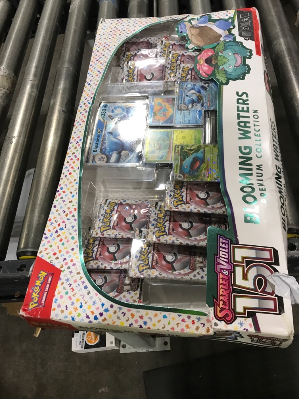 Photo 1 of Pokemon TCG: Blooming Waters 151 Premium Collection - 12 Packs, Promos