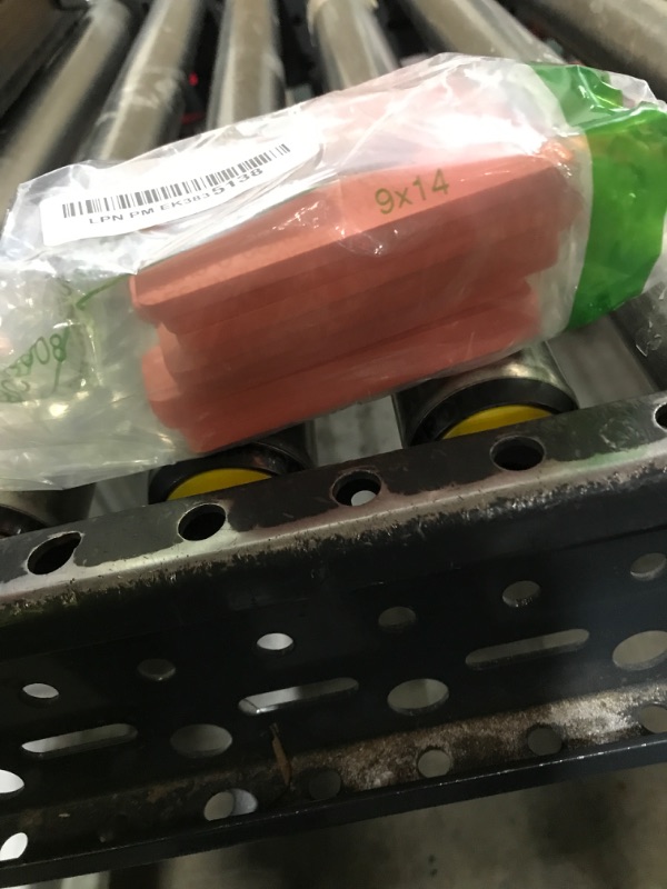 Photo 1 of 3/16 x 3 x 4 Plastic U-Shims - Orange -  PACK 