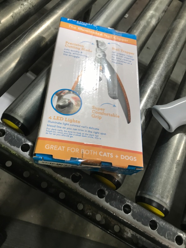 Photo 1 of Allstar Innovations PetiCare LED Light Pet Nail Clipper- Great for Trimming Cats & Dogs Nails & Claws, 5X Magnification That Doubles as a Nail Trapper, Quick-Clip, Steel Blades