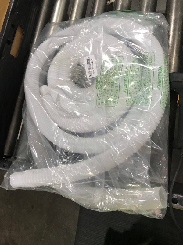Photo 1 of 3 Pcs 1.25" Pool Hose, 59" Long Accessory Pool Pump Replacement Hoses, Compatible with All Above Ground Pool Filter Pumps that Use 1 1/4 Diameter Hoses
