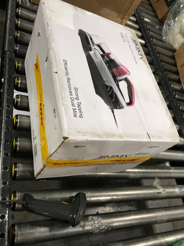 Photo 1 of Jimmy WB73 Mattress Vacuum Cleaner, Pet Hair Vacuum, Bed Vacuum with UV & Ultrasonic, Strong Suction, Dust Recognition and Anti-allergen (WB73, Corded)