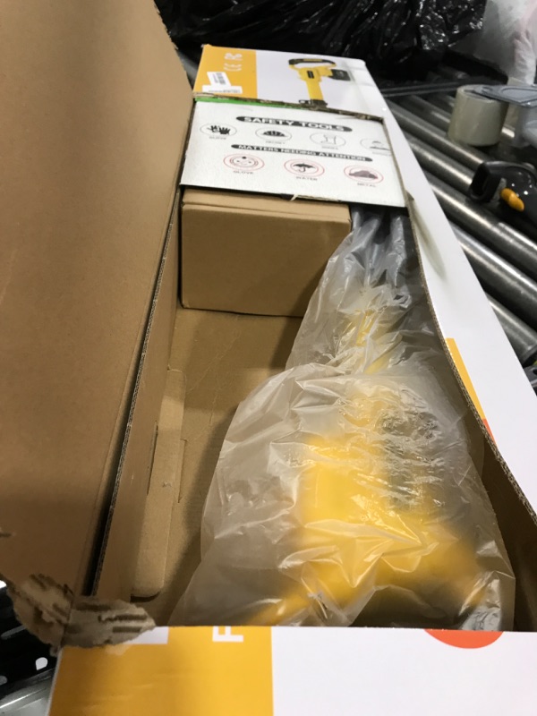 Photo 1 of Cordless  Wacker for Dewalt 20V MAX Battery, 4-in-1 Electric Weed Eater, String Trimmer with 5 Blades, for Lawn, Yard and Bush Trimming (No Battery) (Yellow)