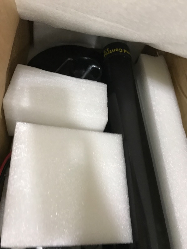 Photo 1 of 5th Wheel RV Jack Left Leg, Ground Control 3.0 Automatic 5th Wheel RV Leveling System Rear Hall Effect Jack with Motor, 5000 lbs, Black 305339