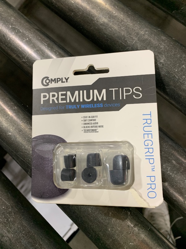 Photo 1 of Comply TW-700-B | Memory Foam Replacement Earbud Tips for Google Pixel Buds Pro 2, Soundcore Liberty 4 NC & More | Ultimate Comfort, Secure Fit, Superior Noise Isolation | Black (S/M/L) (3 Pairs)